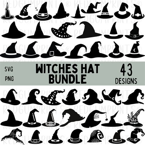 Appealing witch hat svg